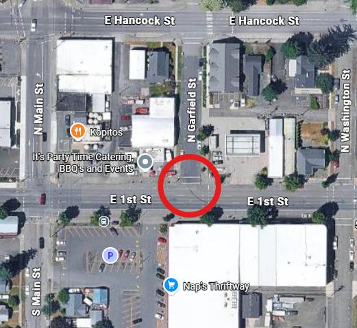 speed camera approximate location
